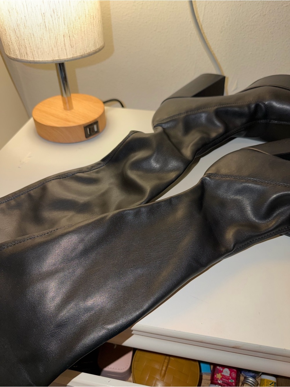 Steve Madden CYPRESS BLACK BOOTS 6.5 - Picture 2 of 6